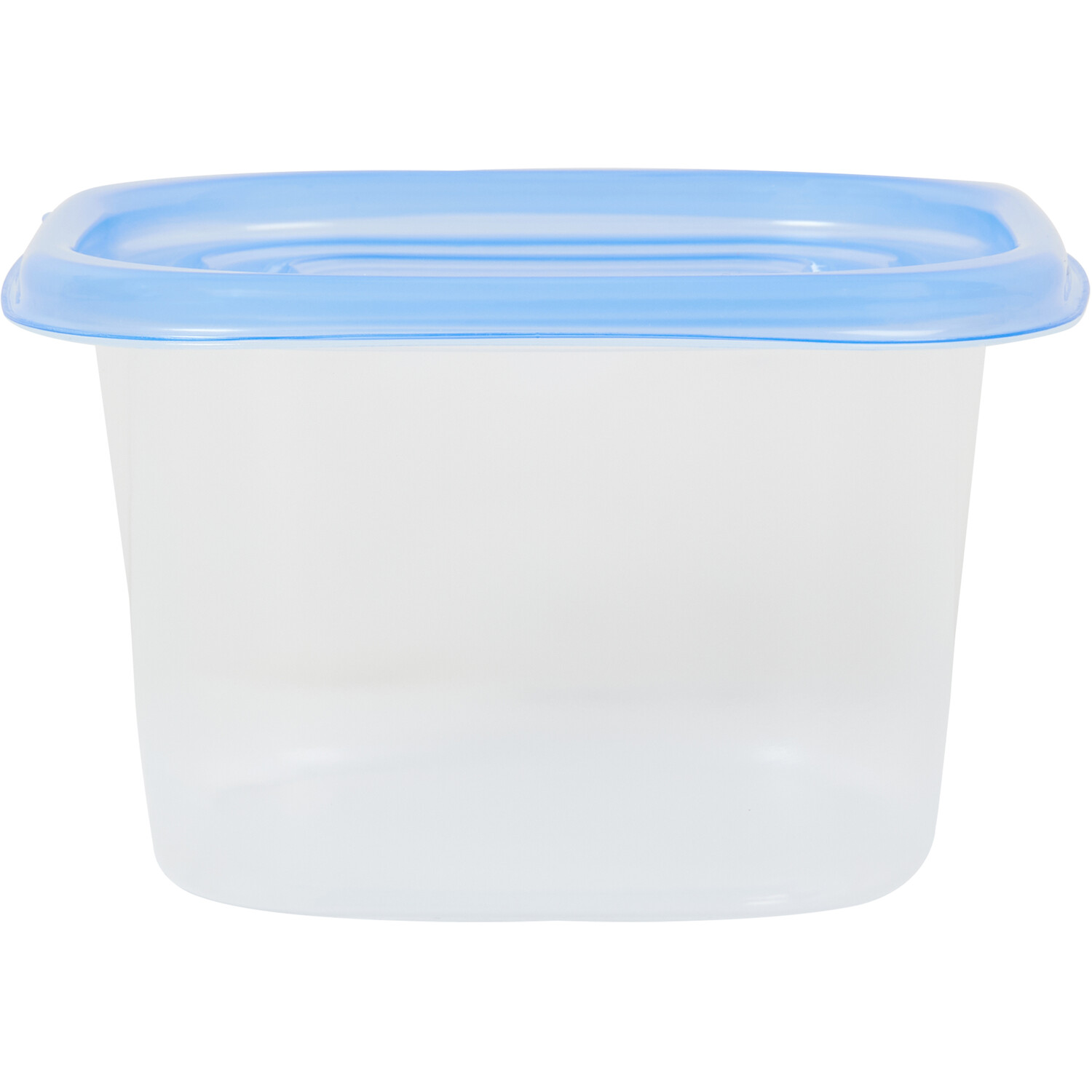 Pack of 3 Square Food Boxes with Lids - Blue Image 3