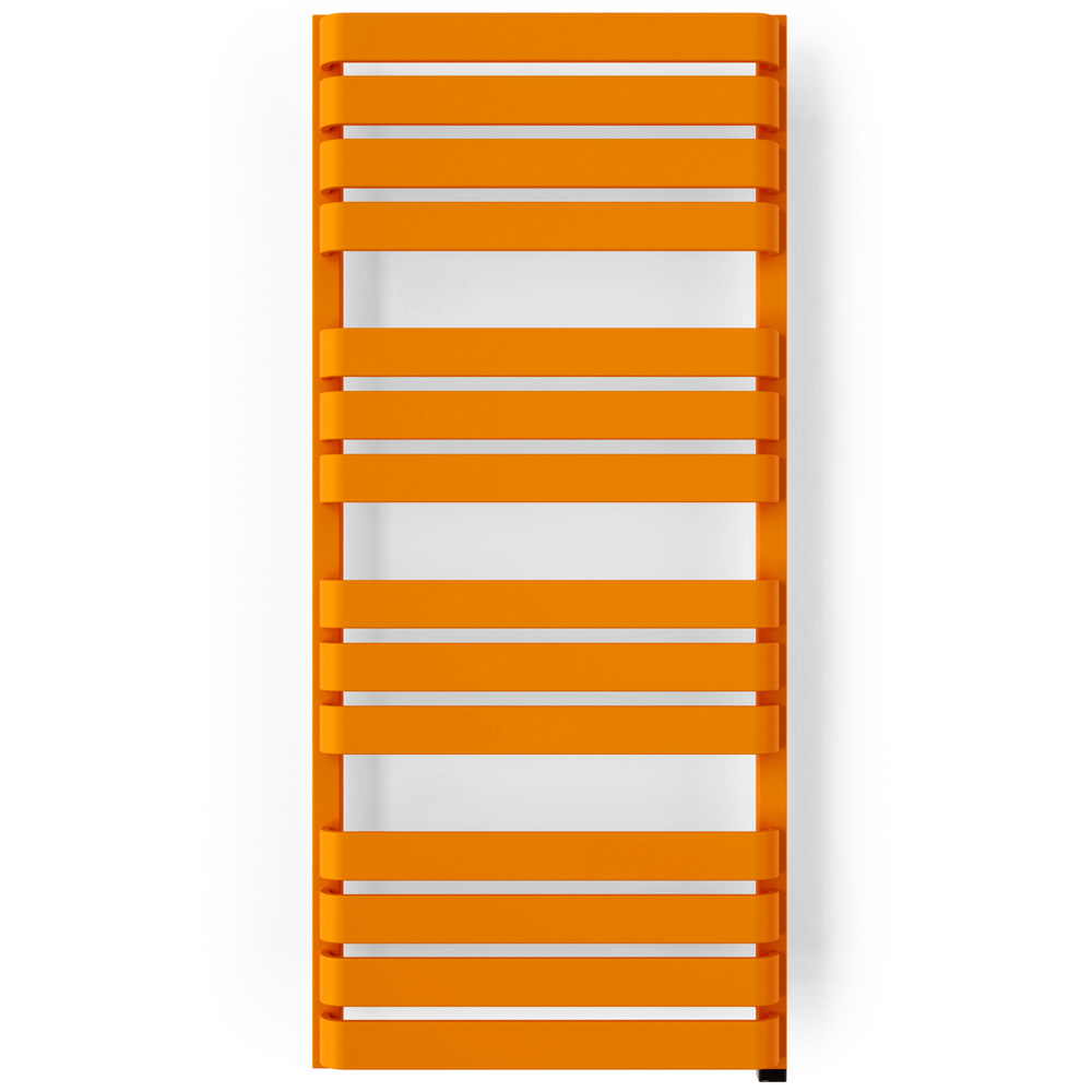 Terma Warp T One Matt Orange Electric Towel Rail 1110 x 500mm Image 3