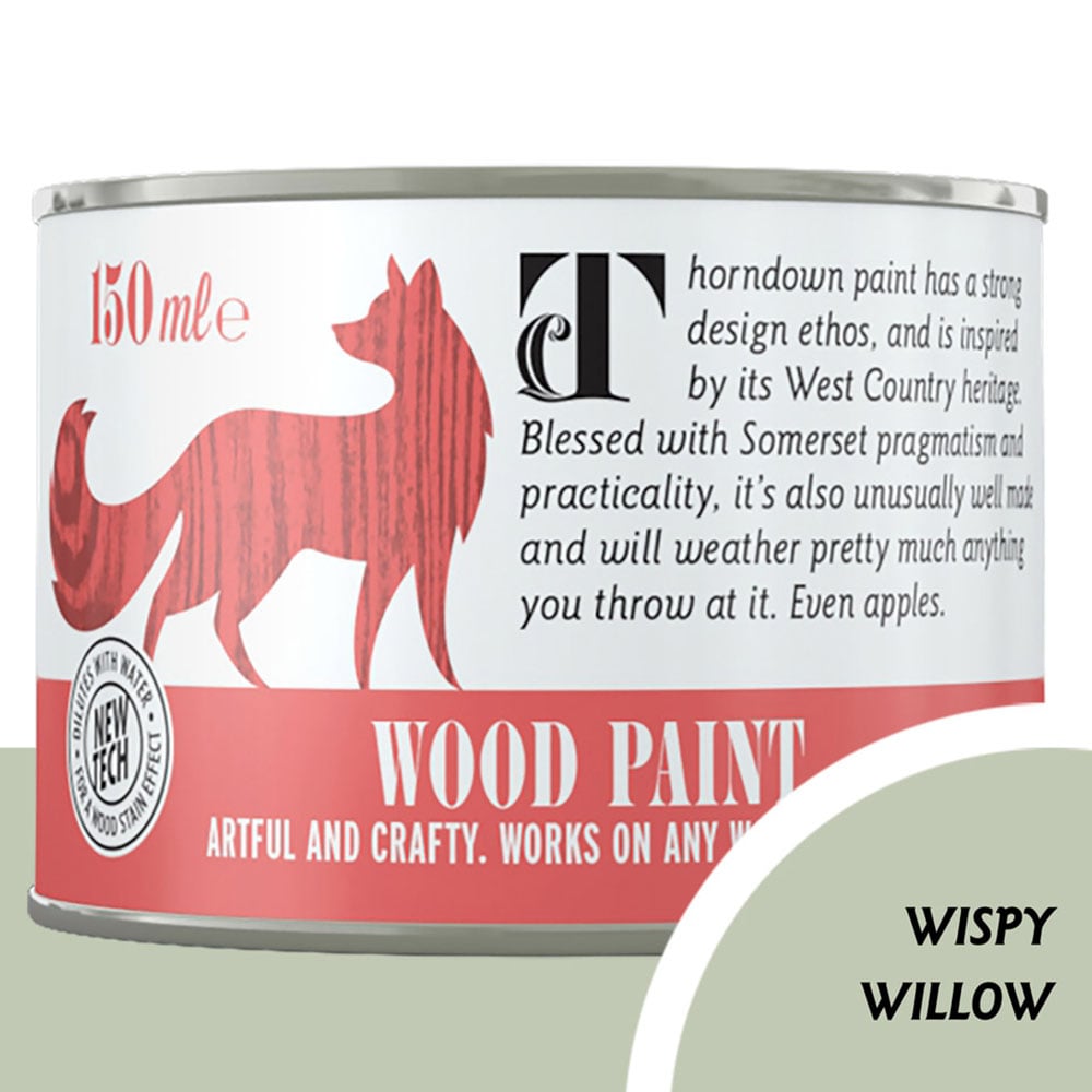 Thorndown Wispy Willow Satin Wood Paint 150ml Image 4