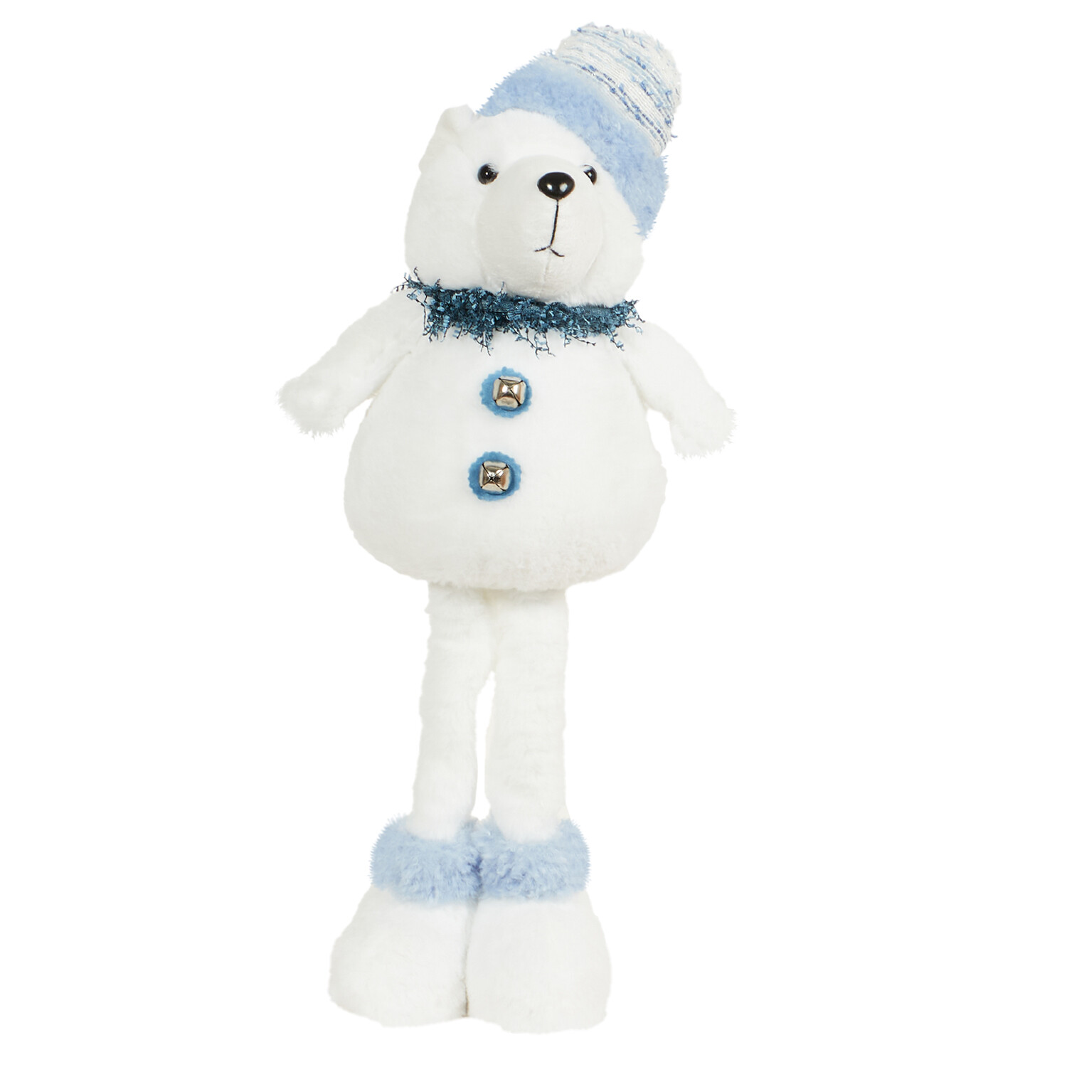 Extendable Frosty Bear Blue - White and Blue Image 8