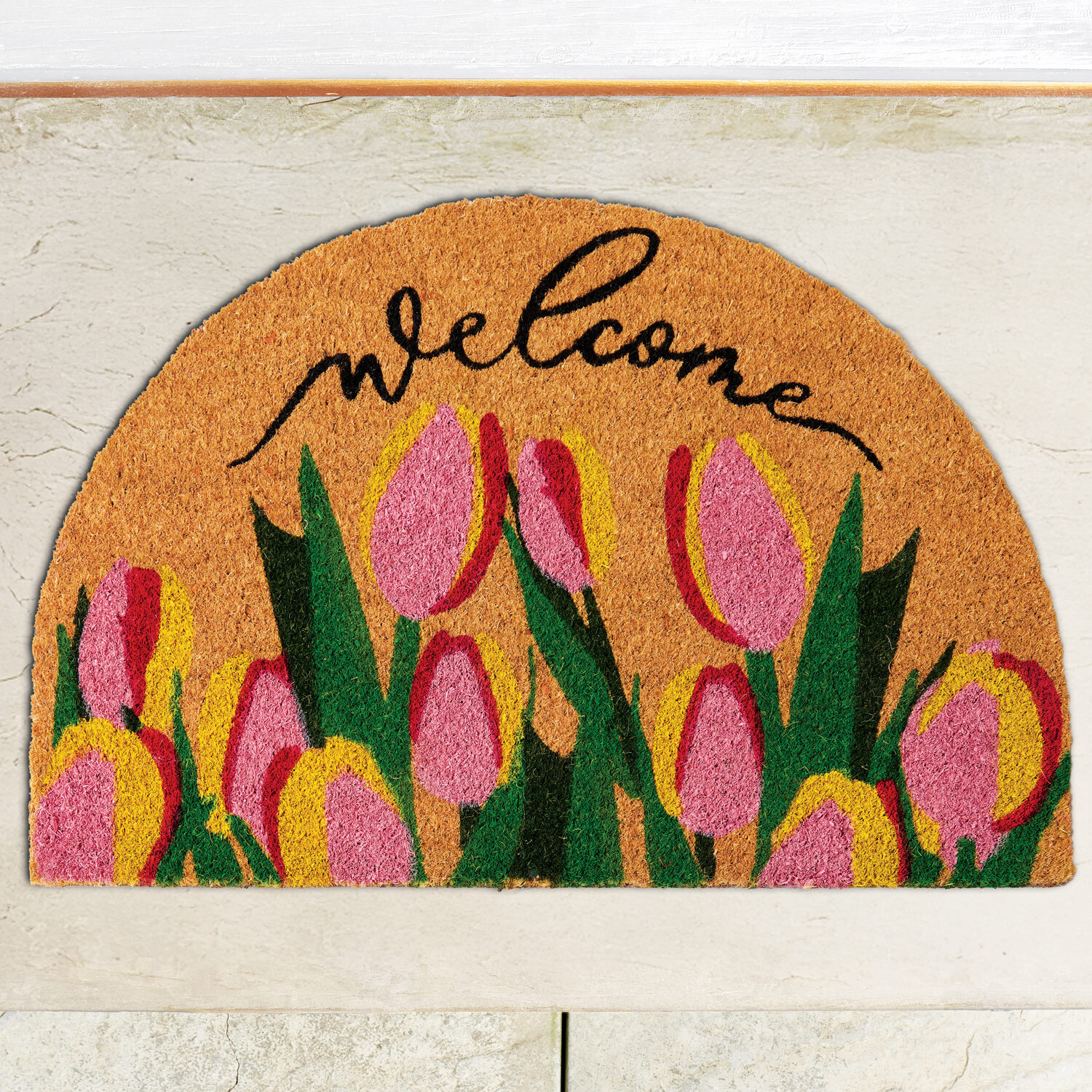 Botanic Printed Coir Mat Image 2