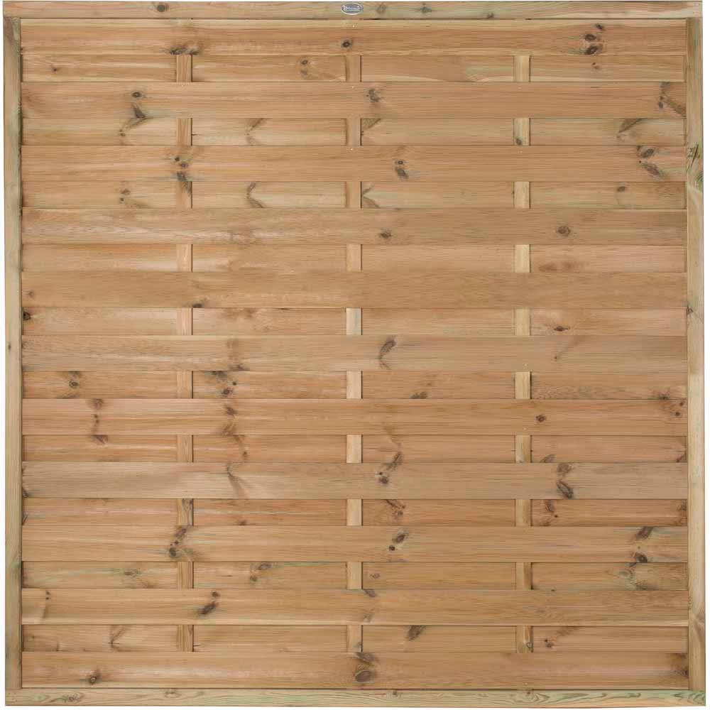 Forest Garden 6 x 6ft Decorative Europa Fence Panel Image 3