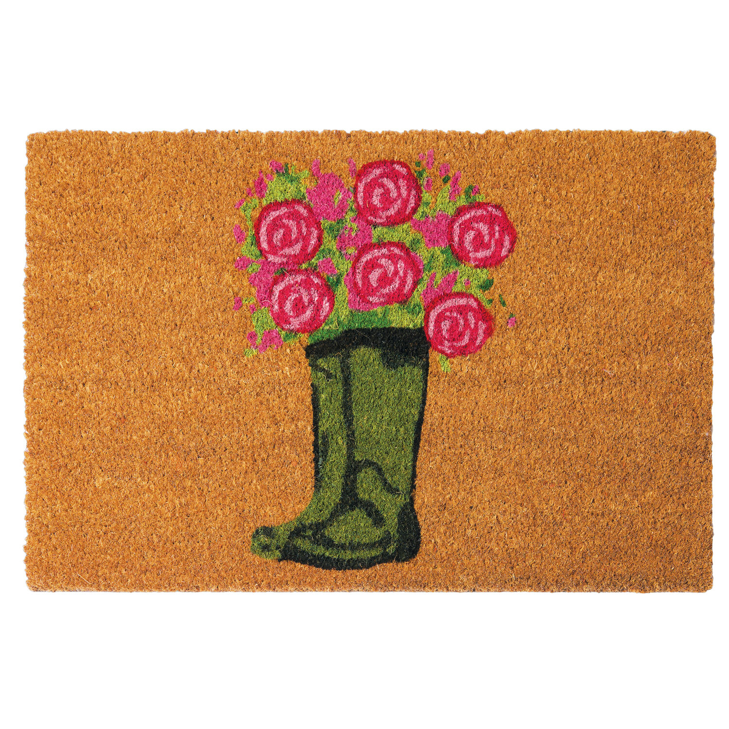 Botanic Printed Coir Mat Image 6