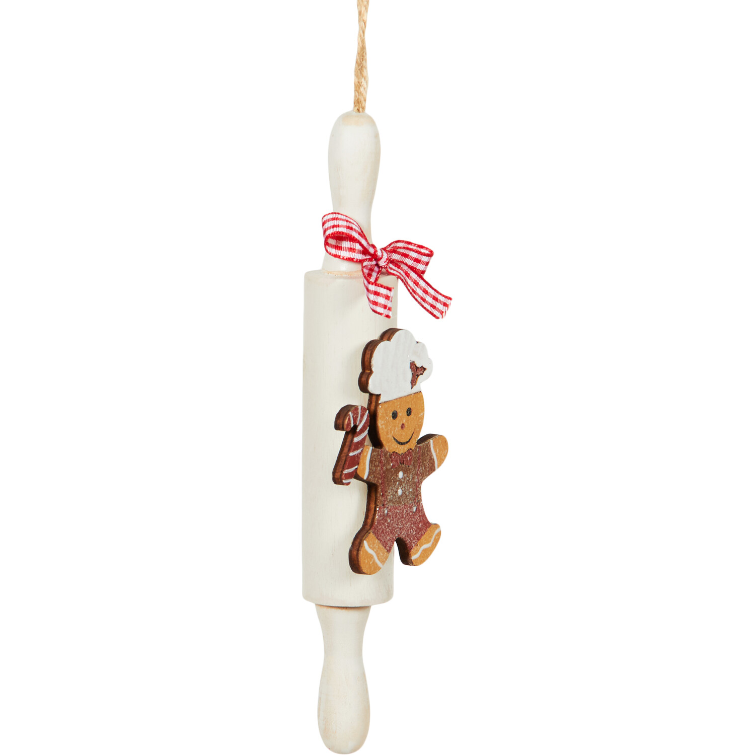 Rolling Pin Gingerbread Decoration Image 3