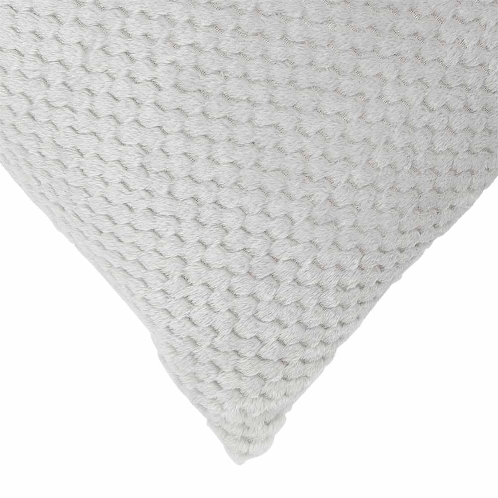 Wilko Silver Jumbo Cushion 55 x 55cm Image 2