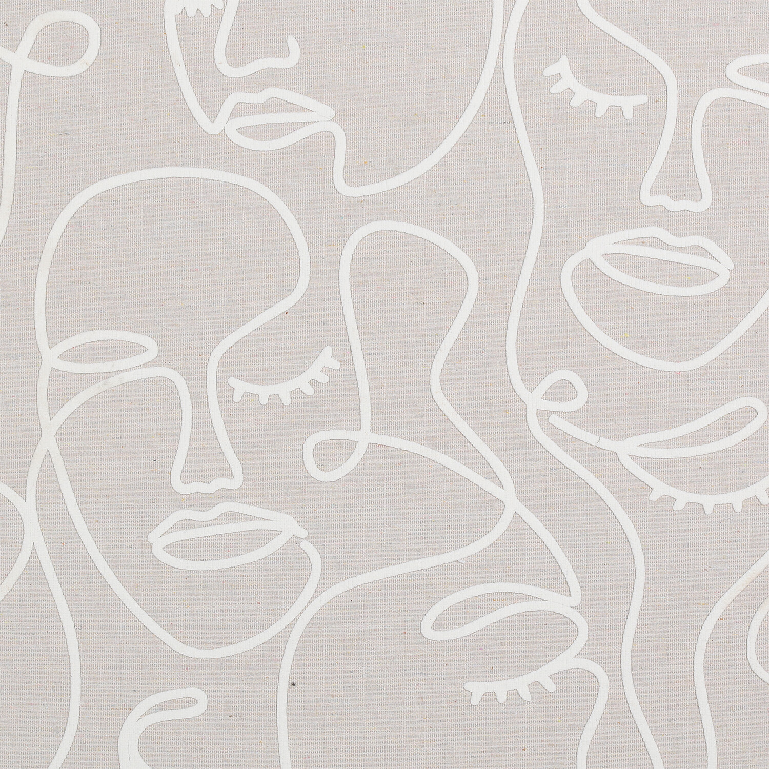 Neutral Figurative Lines Framed Art - Natural Image 4