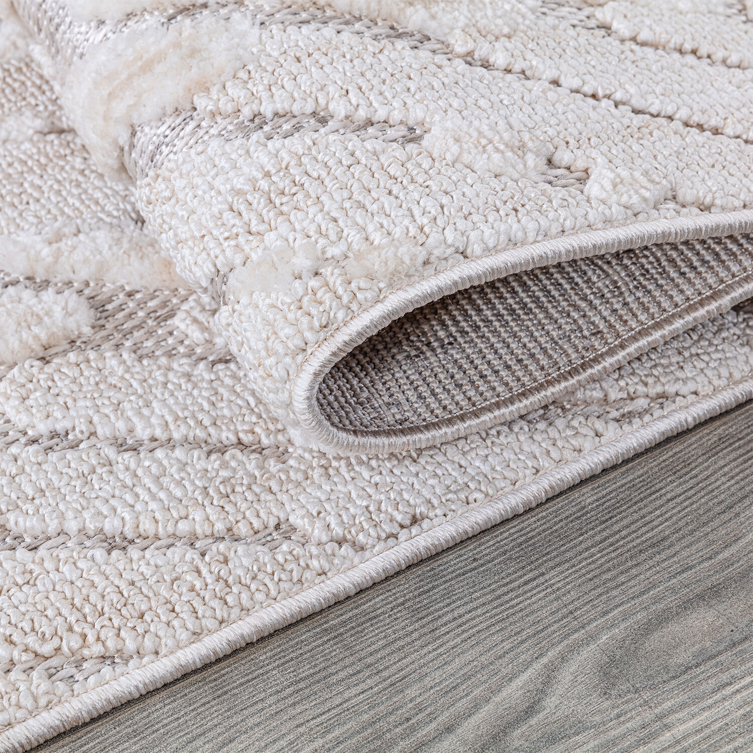 Broadway Chevron Rug - Natural / 160cm Image 3