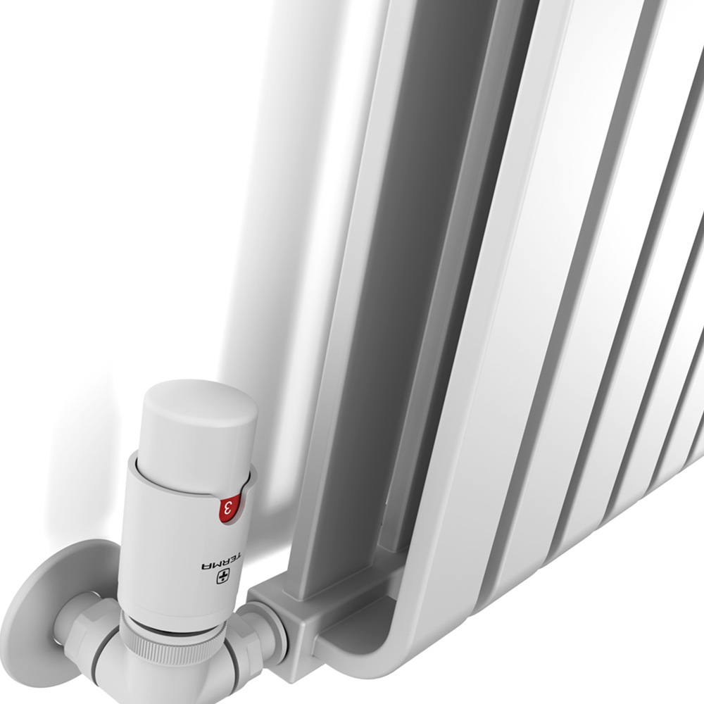 Terma Warp Room 3945 BTU Matt White Radiator 630 x 1045mm Image 6