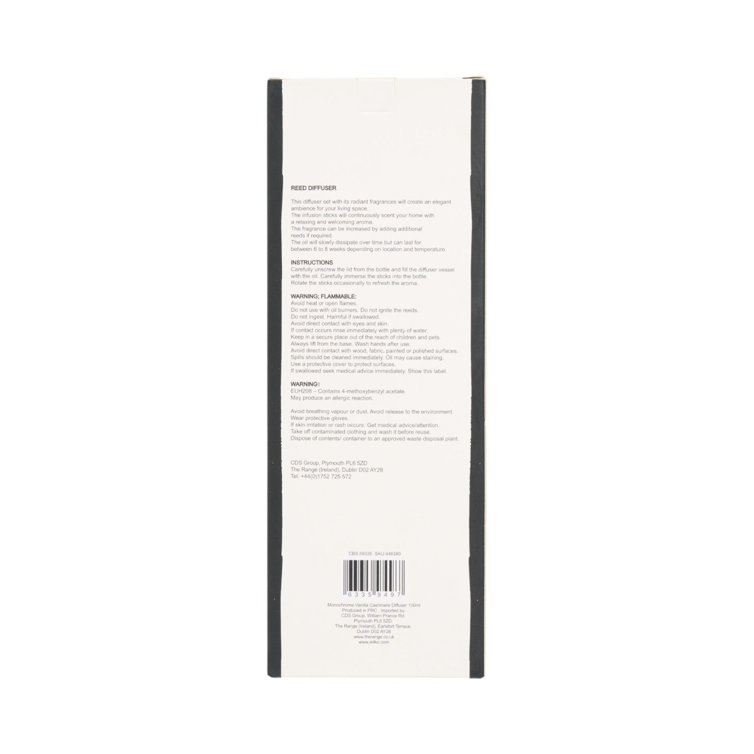 Monochrome Vanilla Cashmere Diffuser Image 3