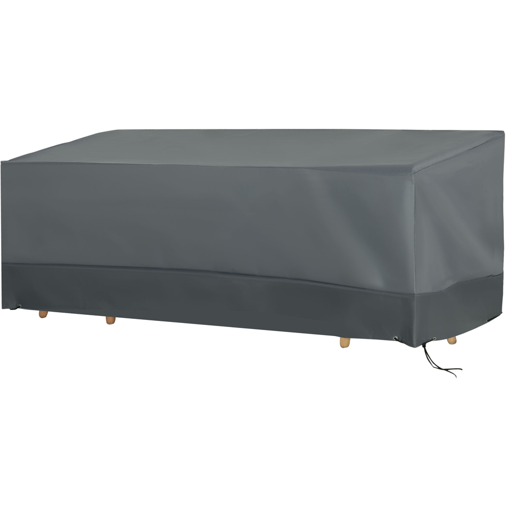 Outsunny Grey Outdoor Patio Furniture Cover 76 x 72 x 190cm Image