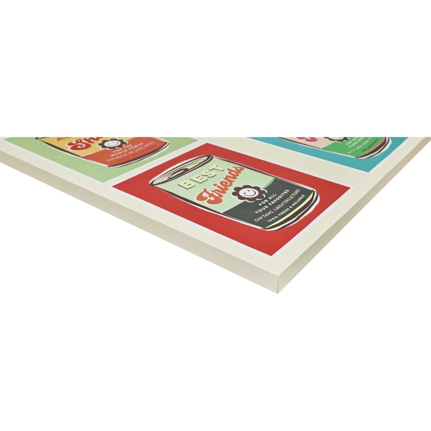 Vari Colourful Sentiment Can Canvas Multicolour Image 4