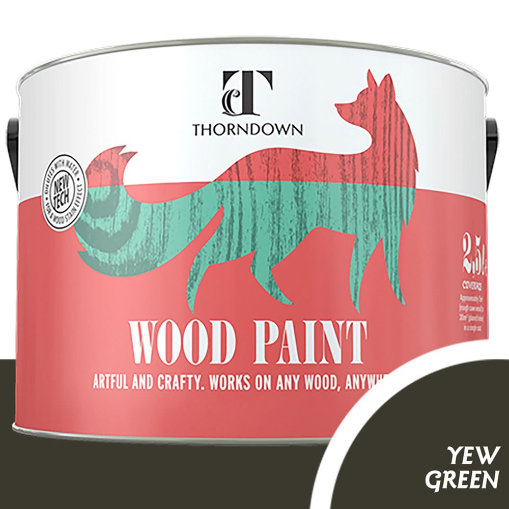 Thorndown Yew Green Wood Paint 2.5L Image 4