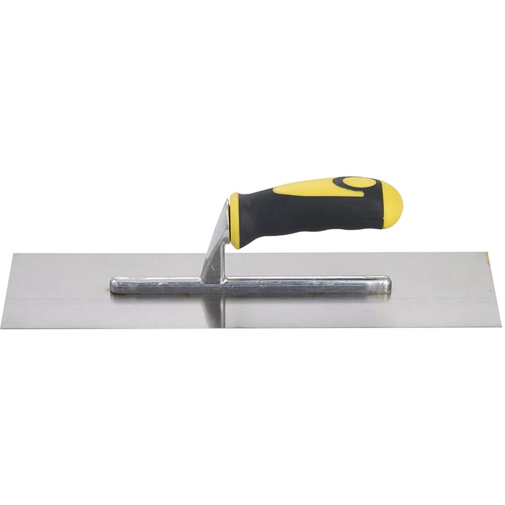 Living and Home Yellow Stainless Steel Concrete Trowel 36 x 10 x 10cm Image 3