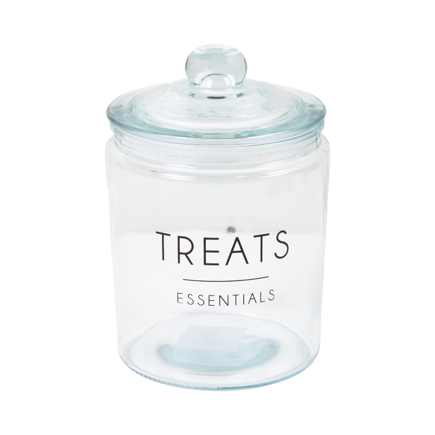 Slogan Glass Storage Jar Image 1