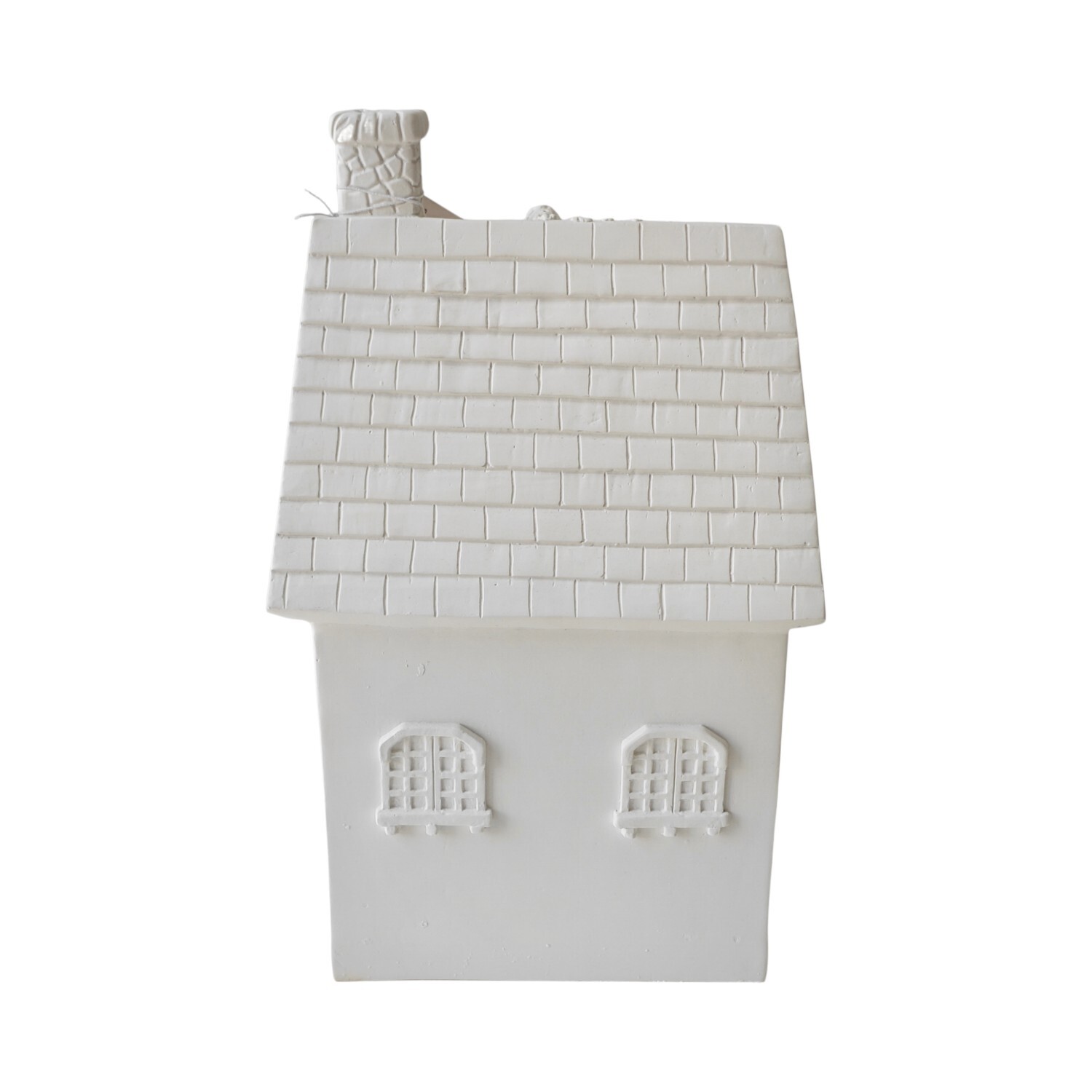Paint Your Own Ceramic Autumn House Decoration White Image 3