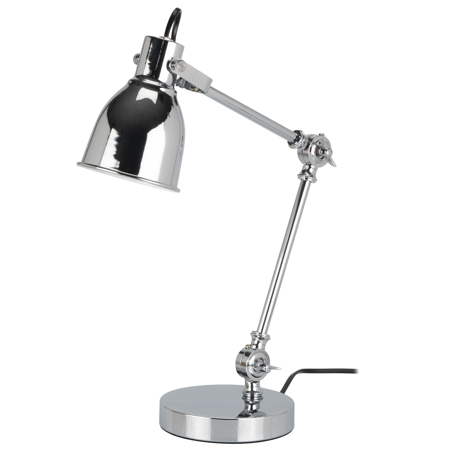 Chrome Retro Table Lamp - Chrome Image 5