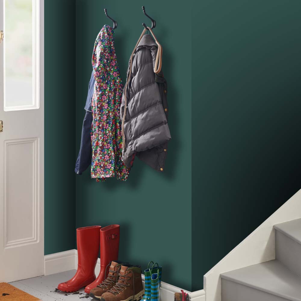 Wilko Tough & Washable Dark Ivy Matt Emulsion Paint 2.5L Image 5