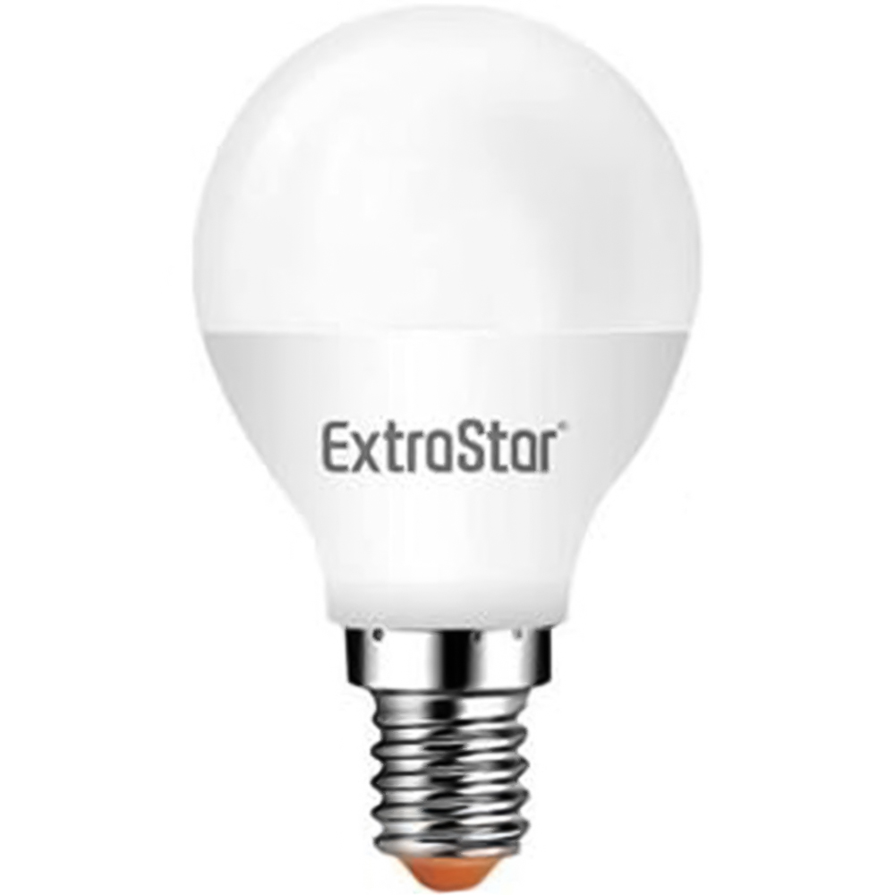 ExtraStar 6 Pack E14 4W Warm White Ball LED Light Bulb Image 1