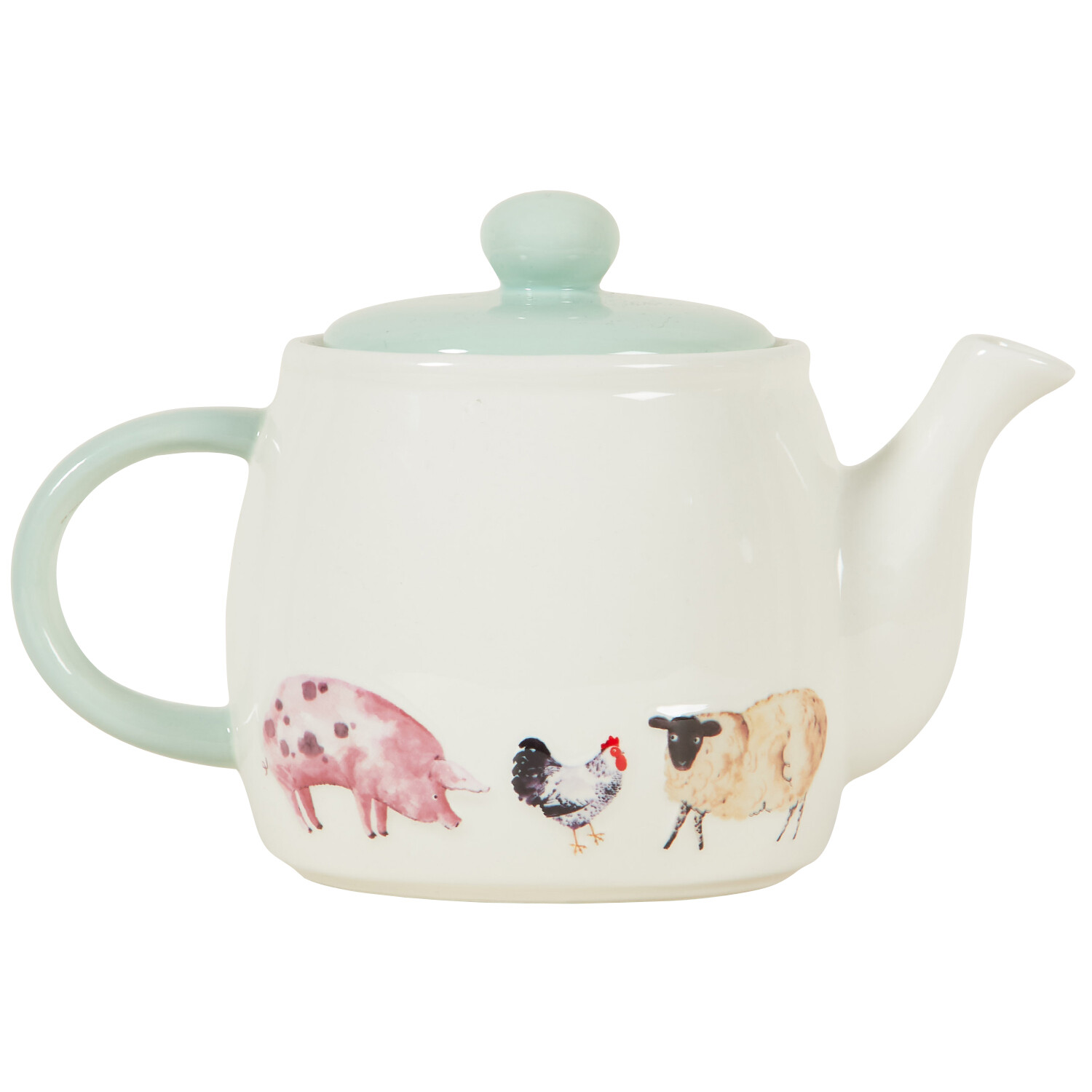 Daisy Farm Teapot - Multicolour Image 2