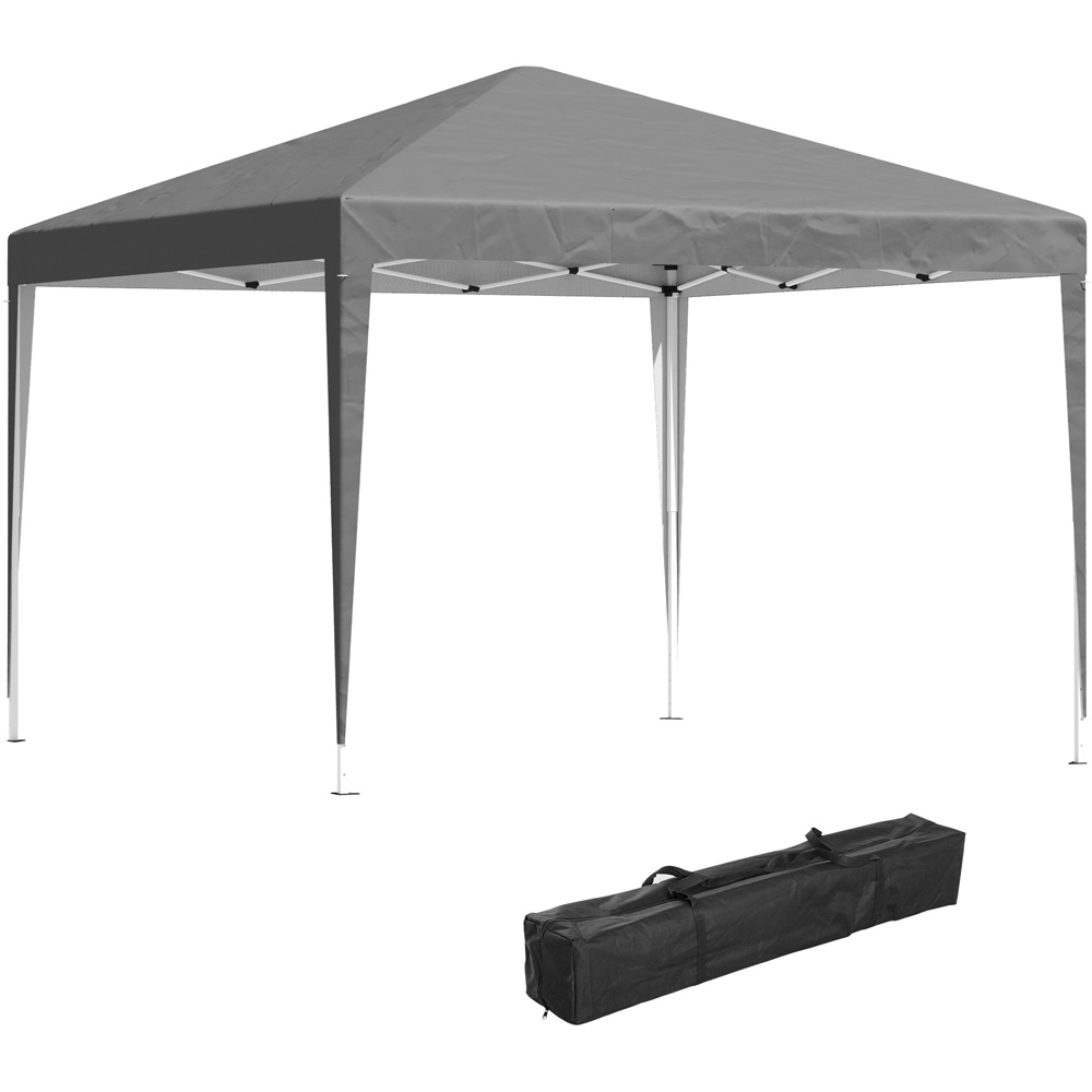 Outsunny 3 x 3m Grey Pop Up Gazebo Image 2
