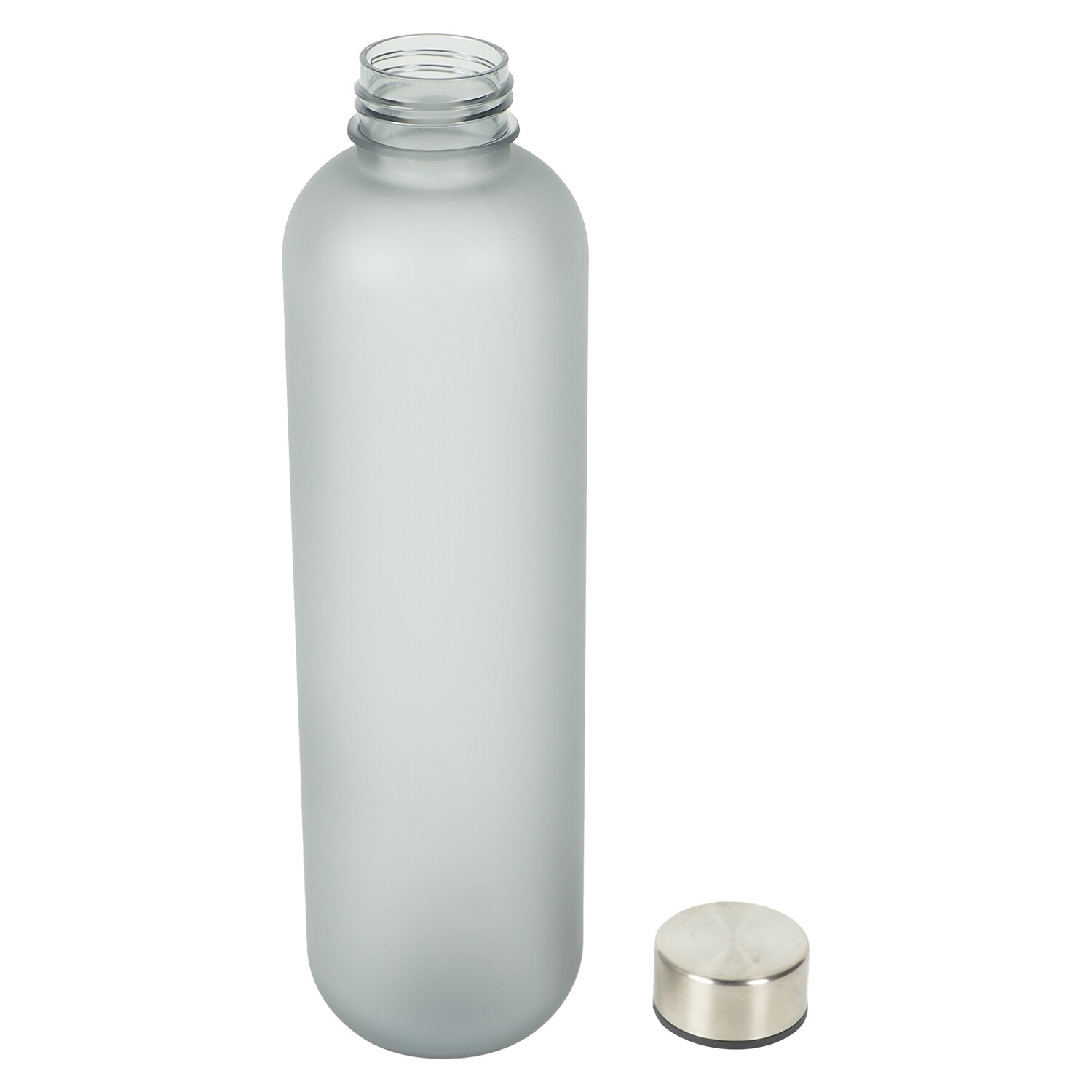 Soft Touch Bottle with Screw Top - Blue or Black Image 6