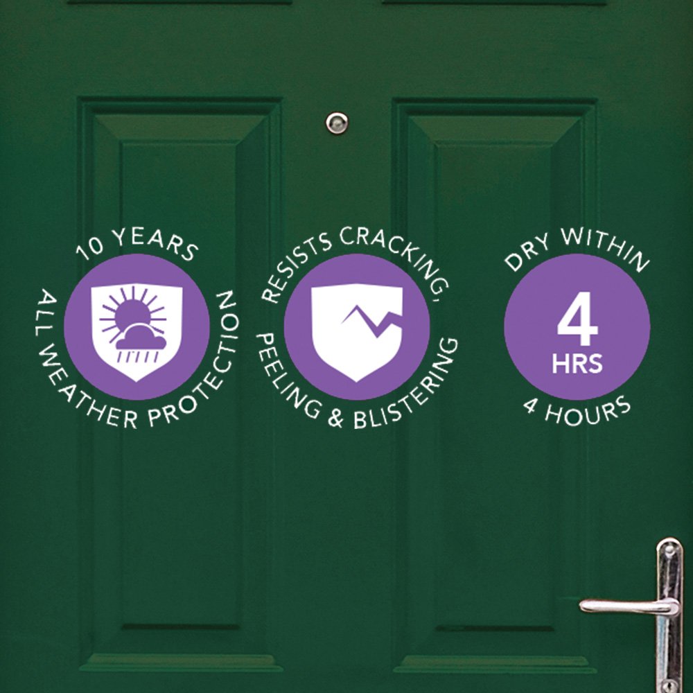 Wilko Wood & Metal Cornish Slate Satin Paint 750ml Image 3