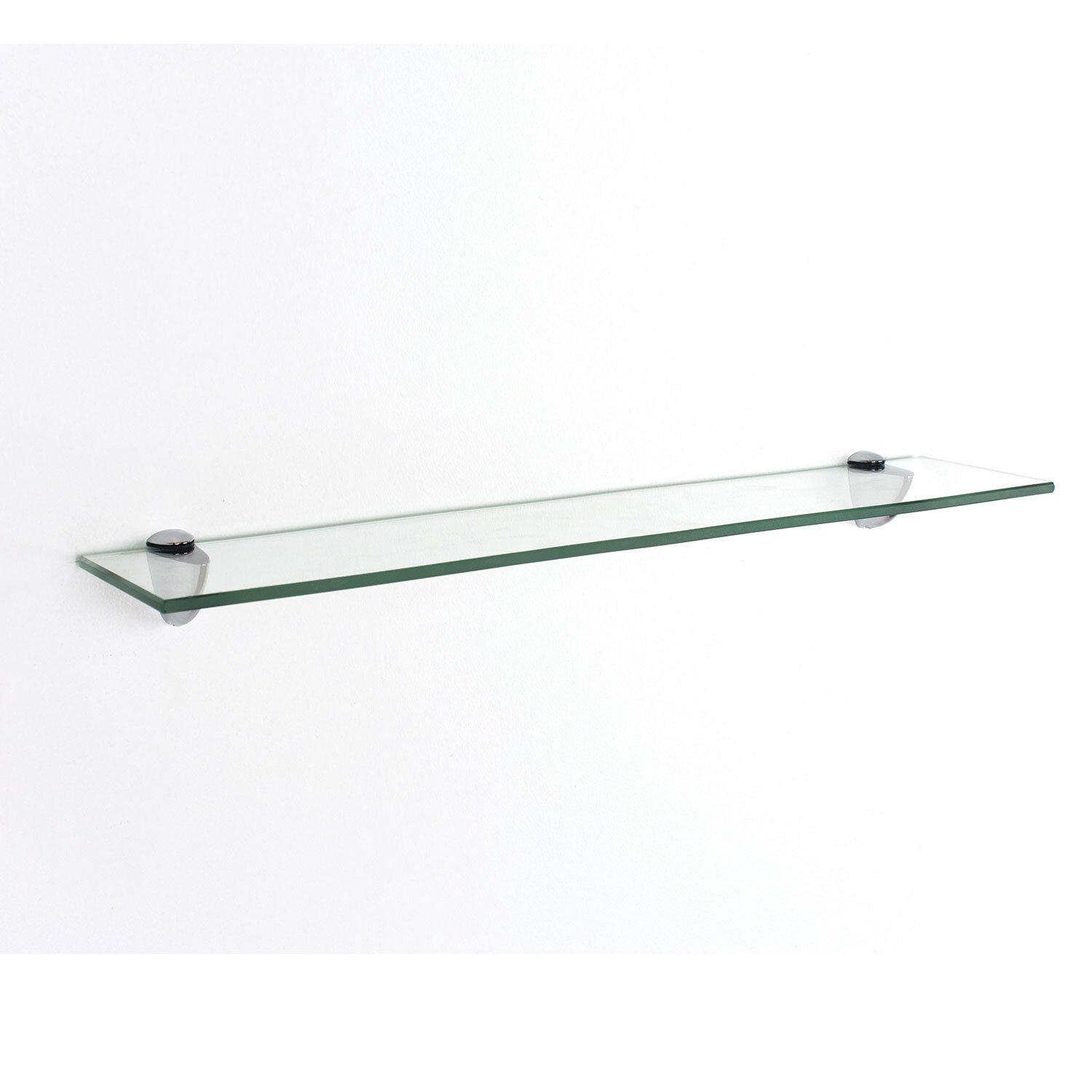 50cm Glass Floating Shelf Kit Image 1