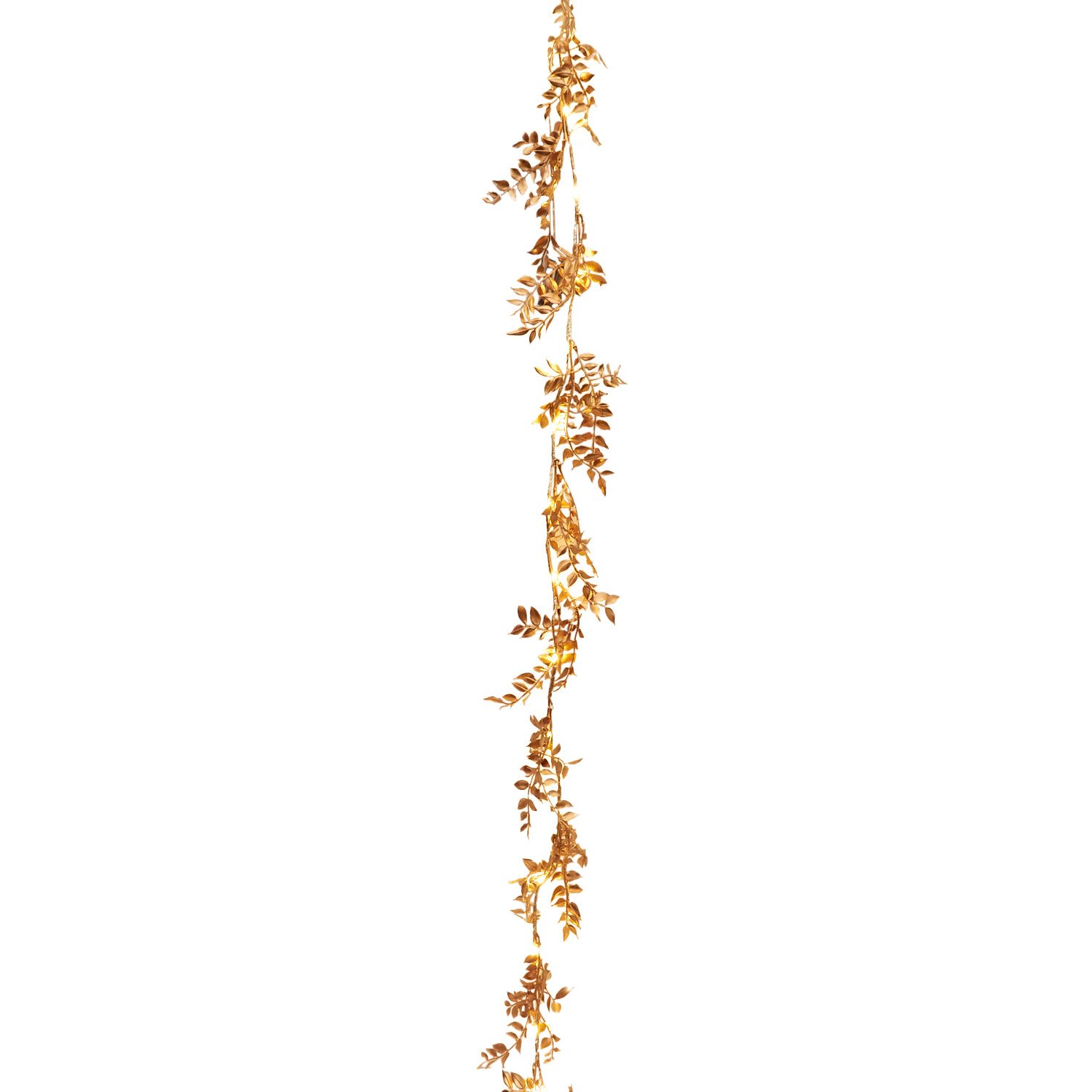 Gold Leaf String Light - Gold Image 1