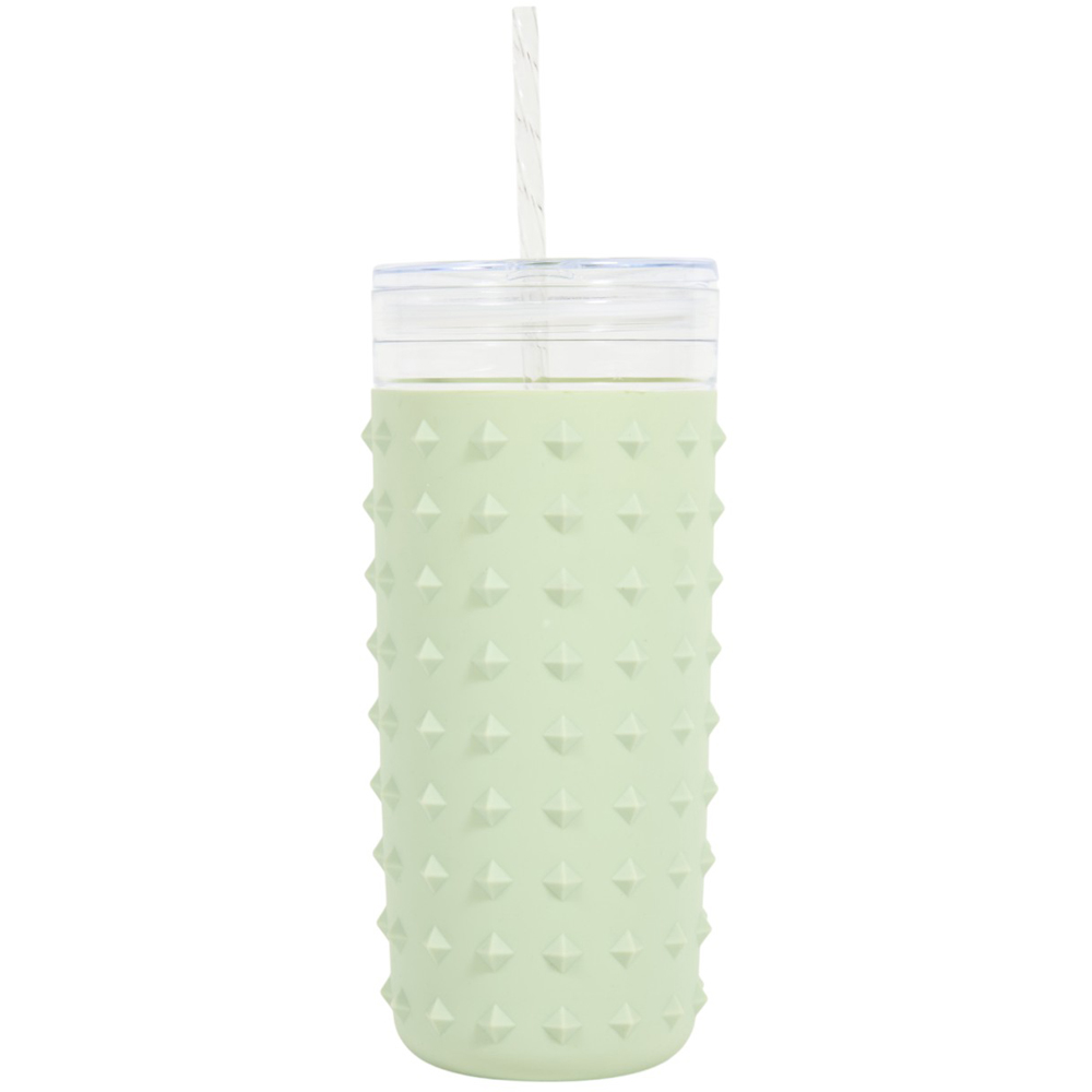 Silicone Cover Tumbler - Peach or Beige Image 4