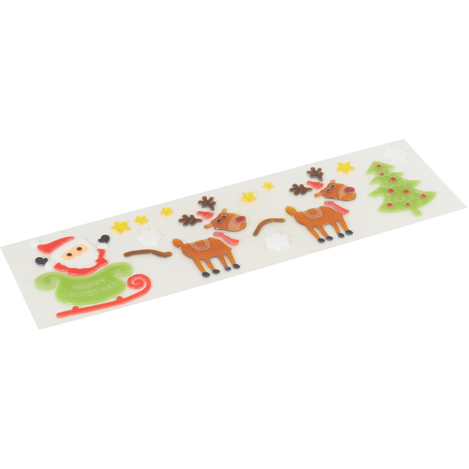 Santa Gel Window Stickers Image 5