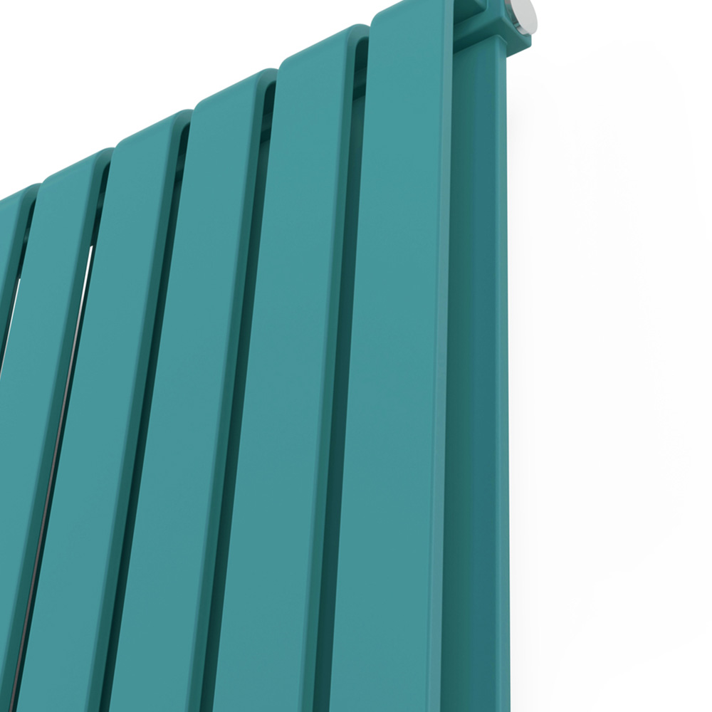 Terma Warp Room 5163 BTU Matt Teal Radiator 1800 x 525mm Image 5