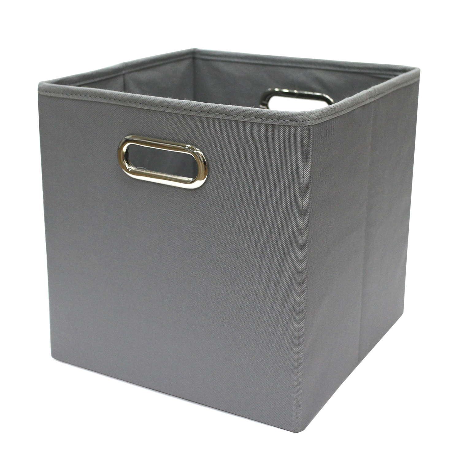 Plain Storage Cube - Grey Image 1