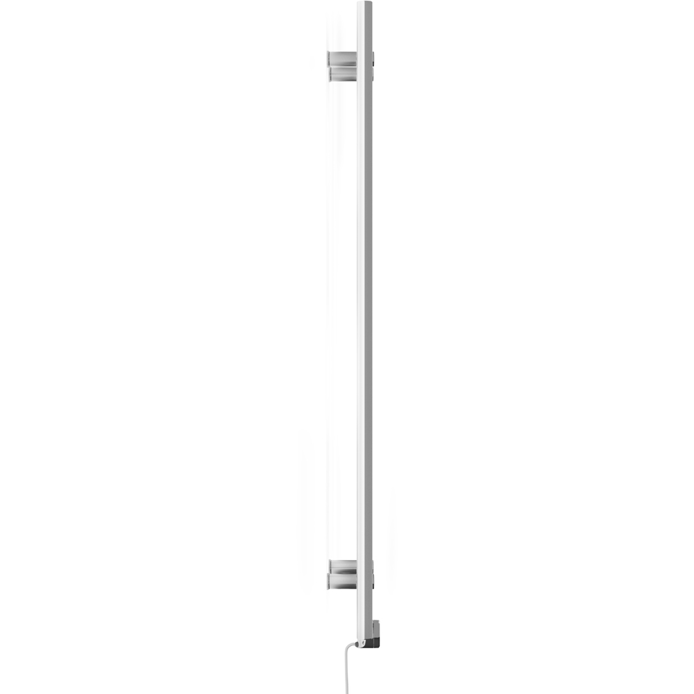 Terma Leo Chrome Electric Towel Rail with MOA Blue Element Upgrade 1200 x 500mm Image 3