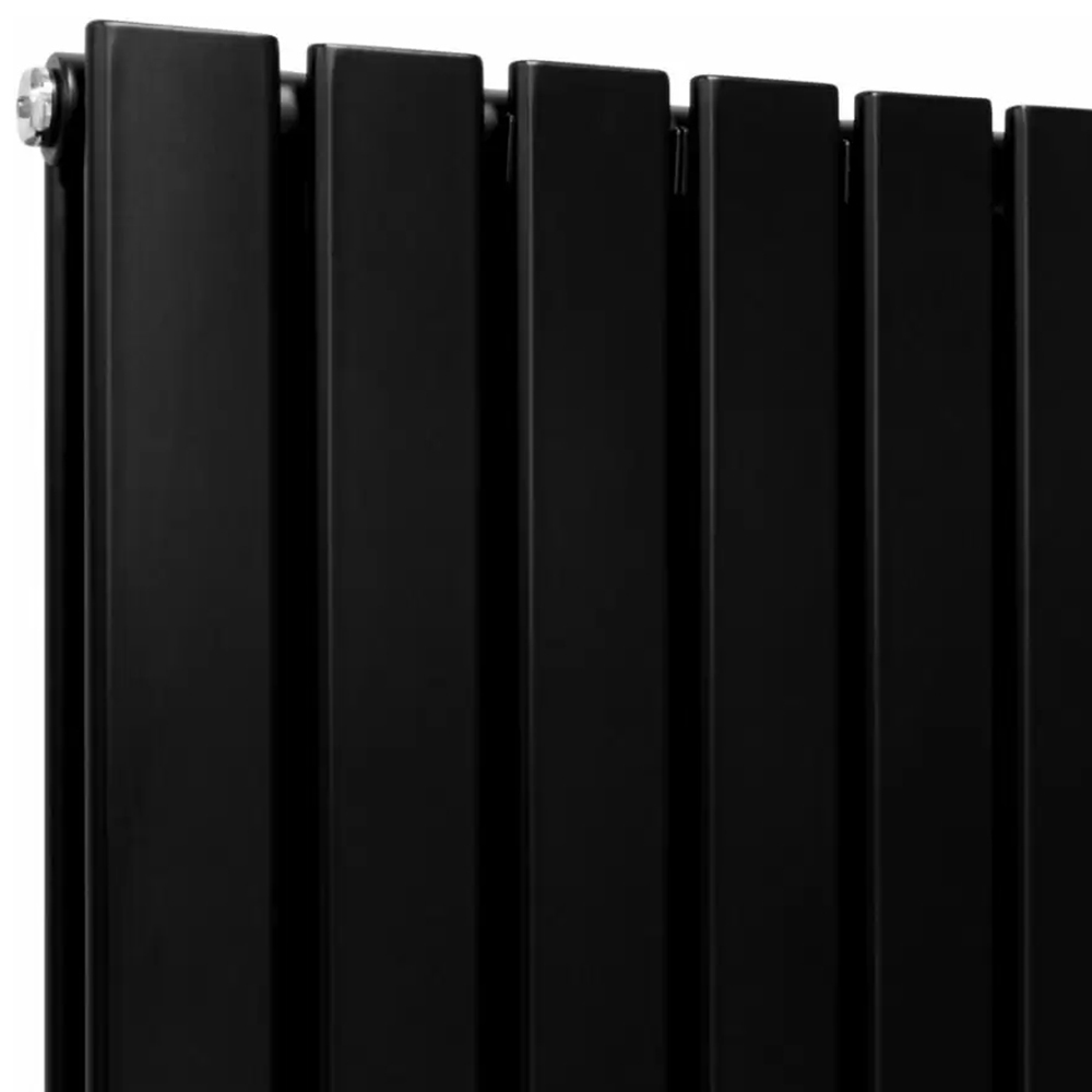 MonsterShop Black Flat Radiator 1600 x 420mm Image 4