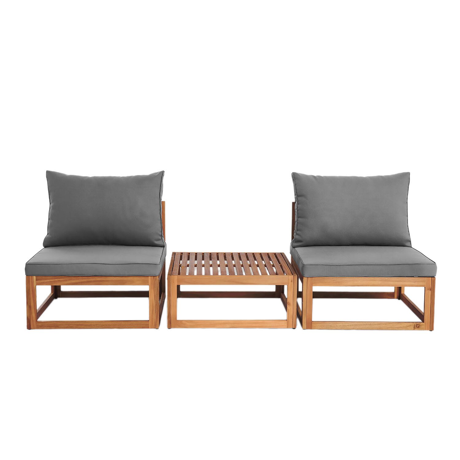 Eliza Bistro Set - Wood Image 8