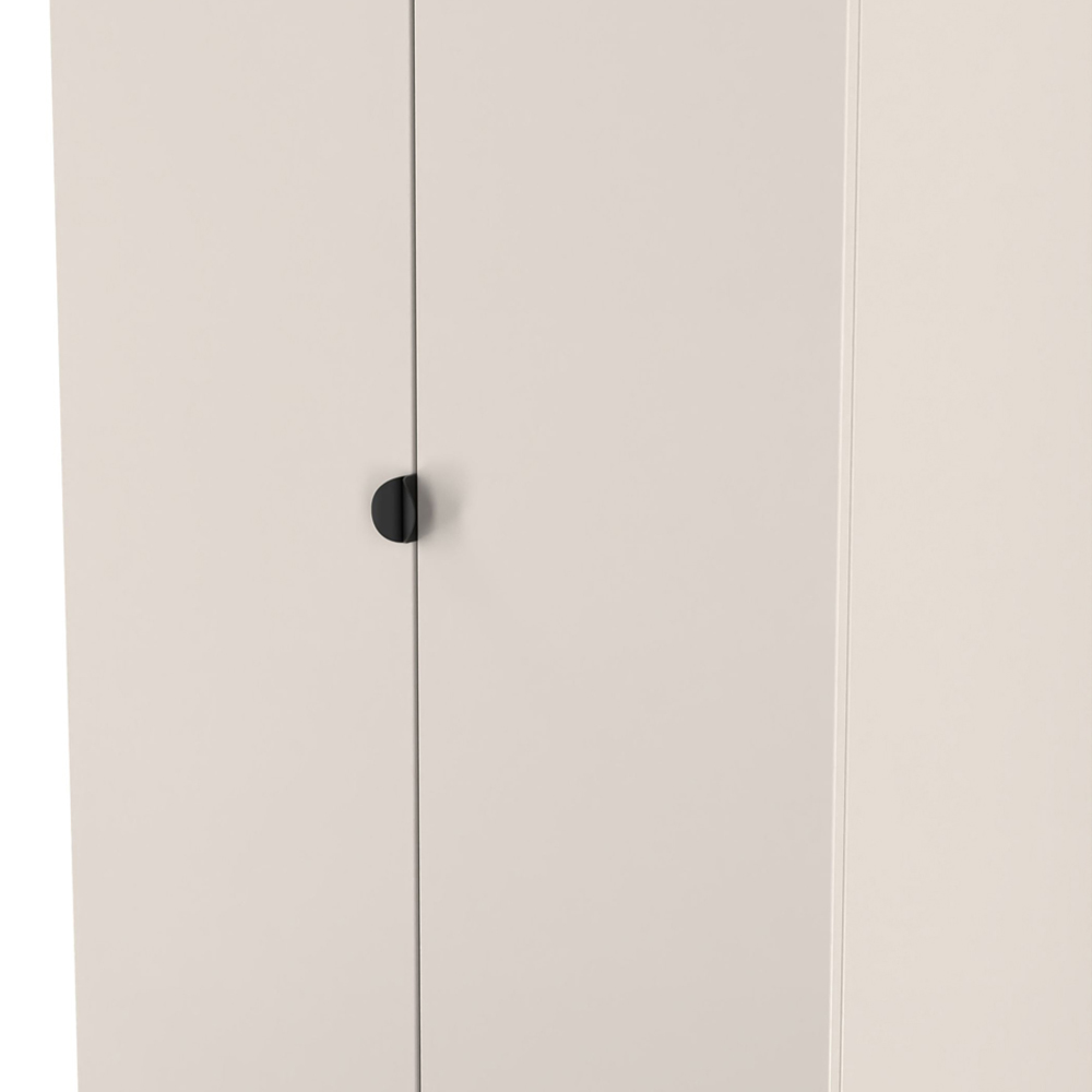Crowndale Bora 2 Door Kashmir Matt Tall Double Wardrobe Image 6