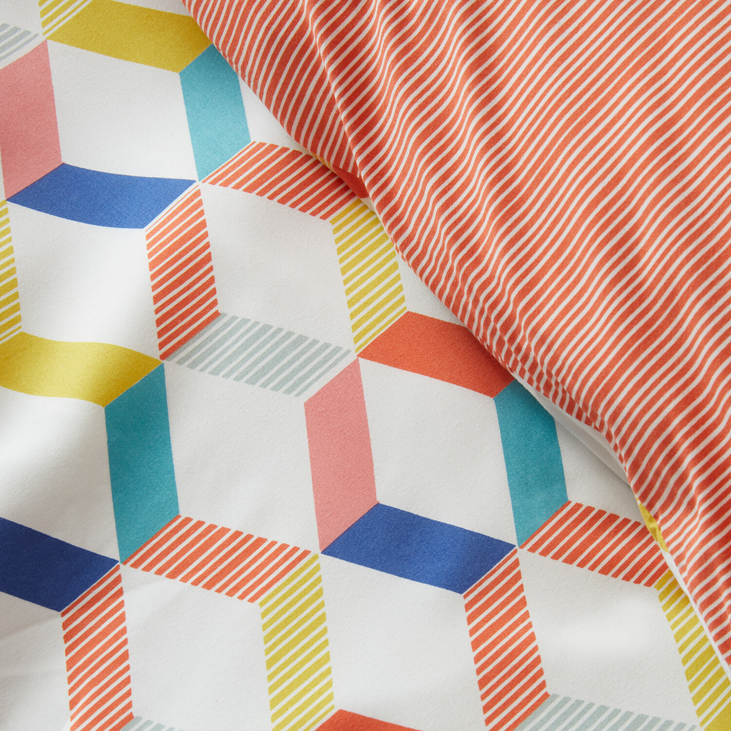 My Home Havana Geo Duvet Cover and Pillowcase Set - Single Image 5