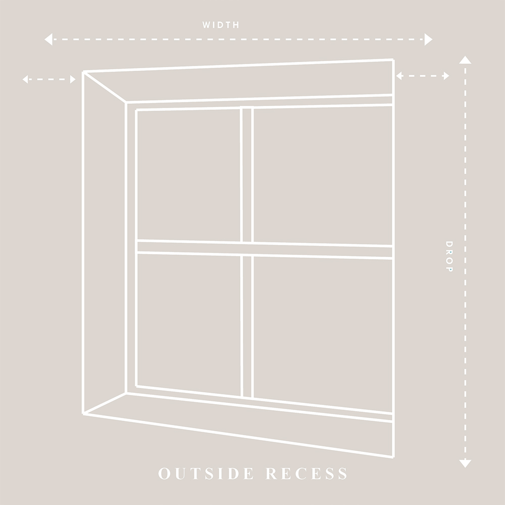 Caecus Blackout Roller Blinds Ochre 180cm x 120cm Image 3