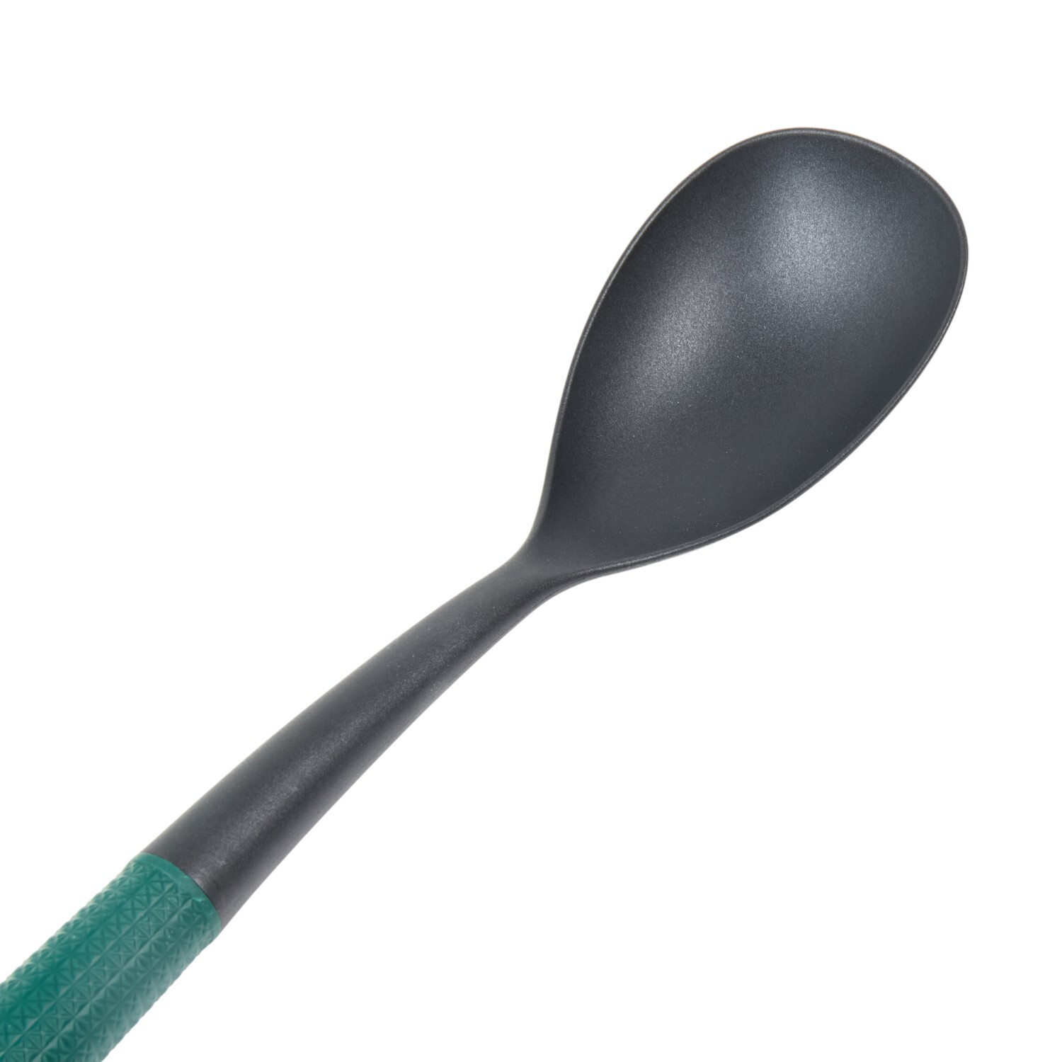 My Kitchen Emerald Geo Handle Solid Spoon Green Image 3