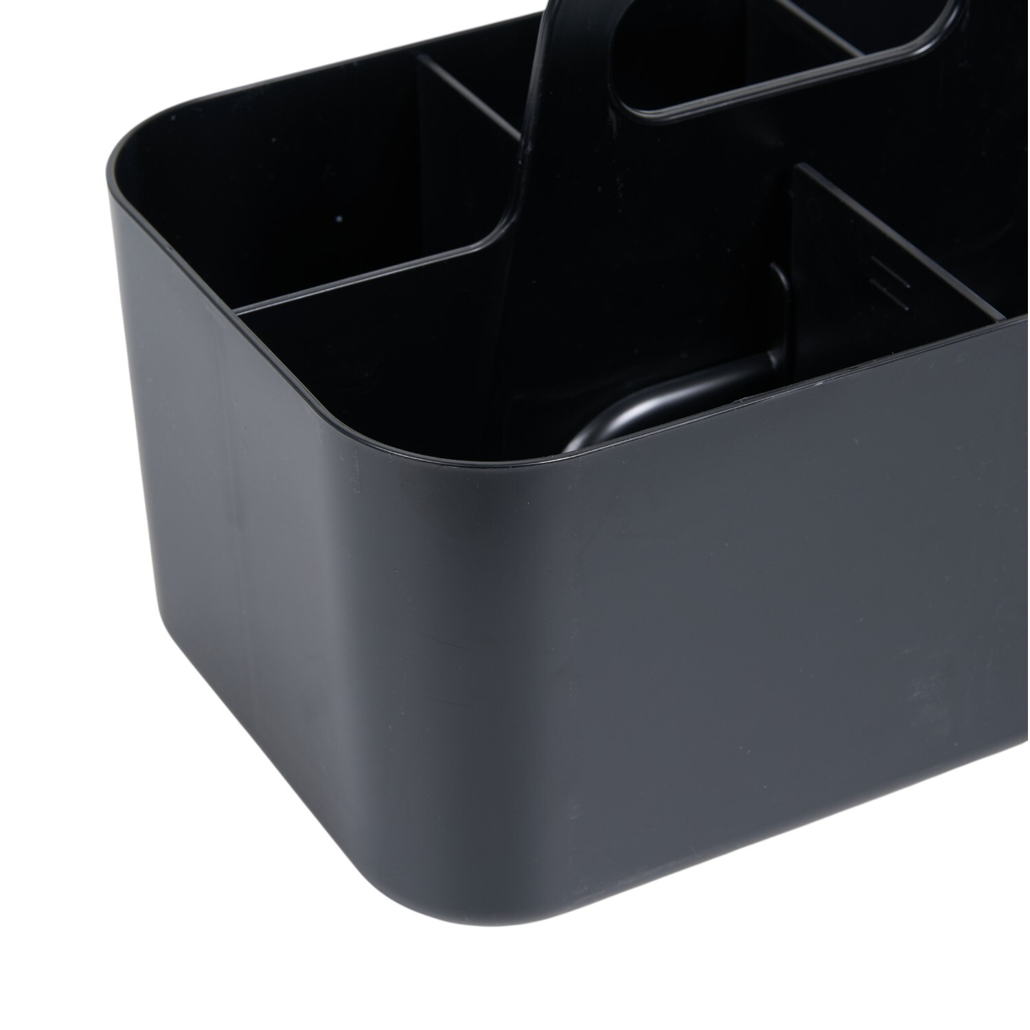 Storage Organiser with Handle Black Image 4