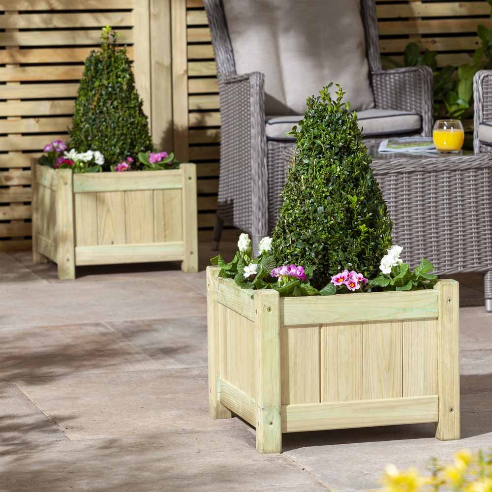 Rowlinson Aston Planter 2 Pack Image 2