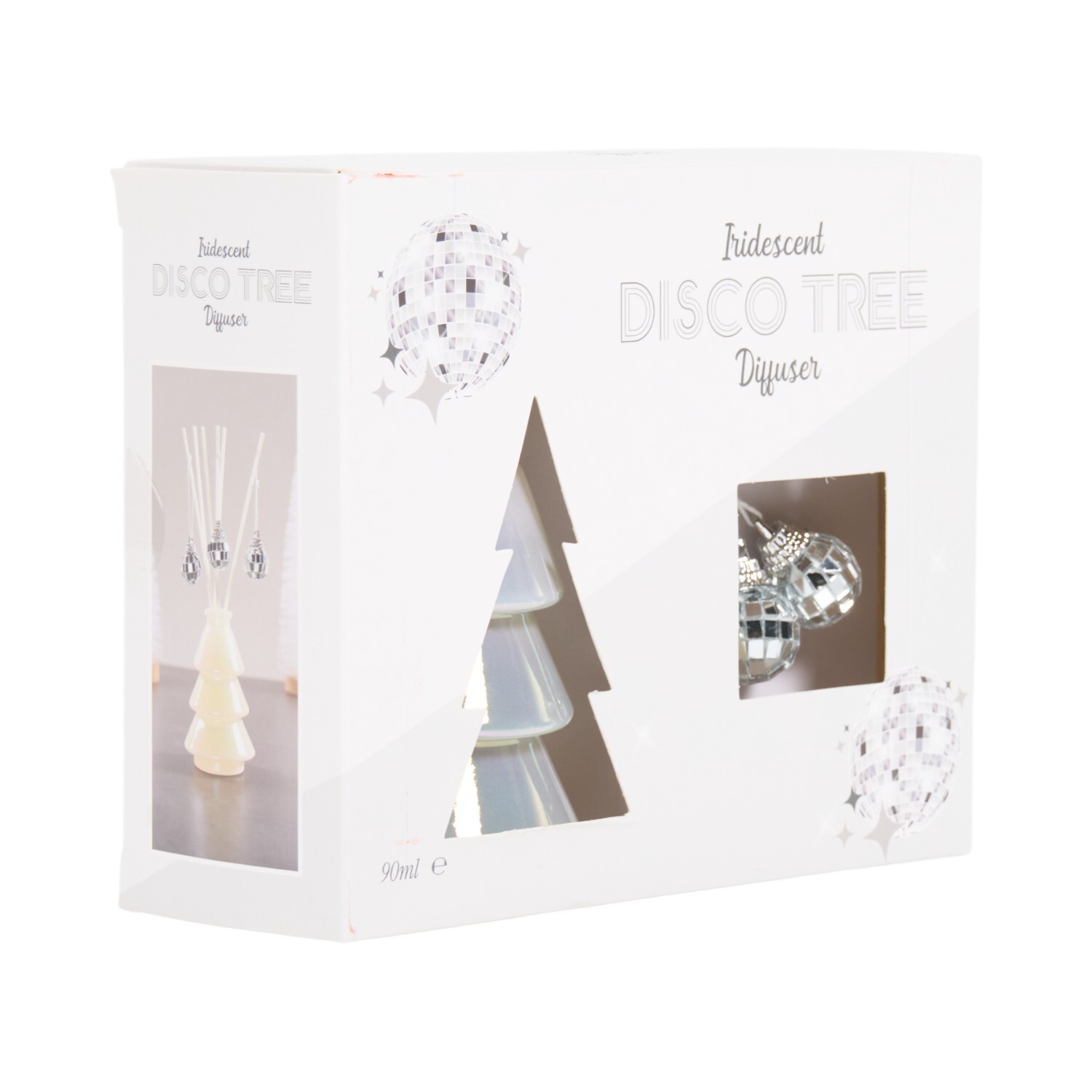 Iridescent Disco Tree Diffuser Silver Image 2