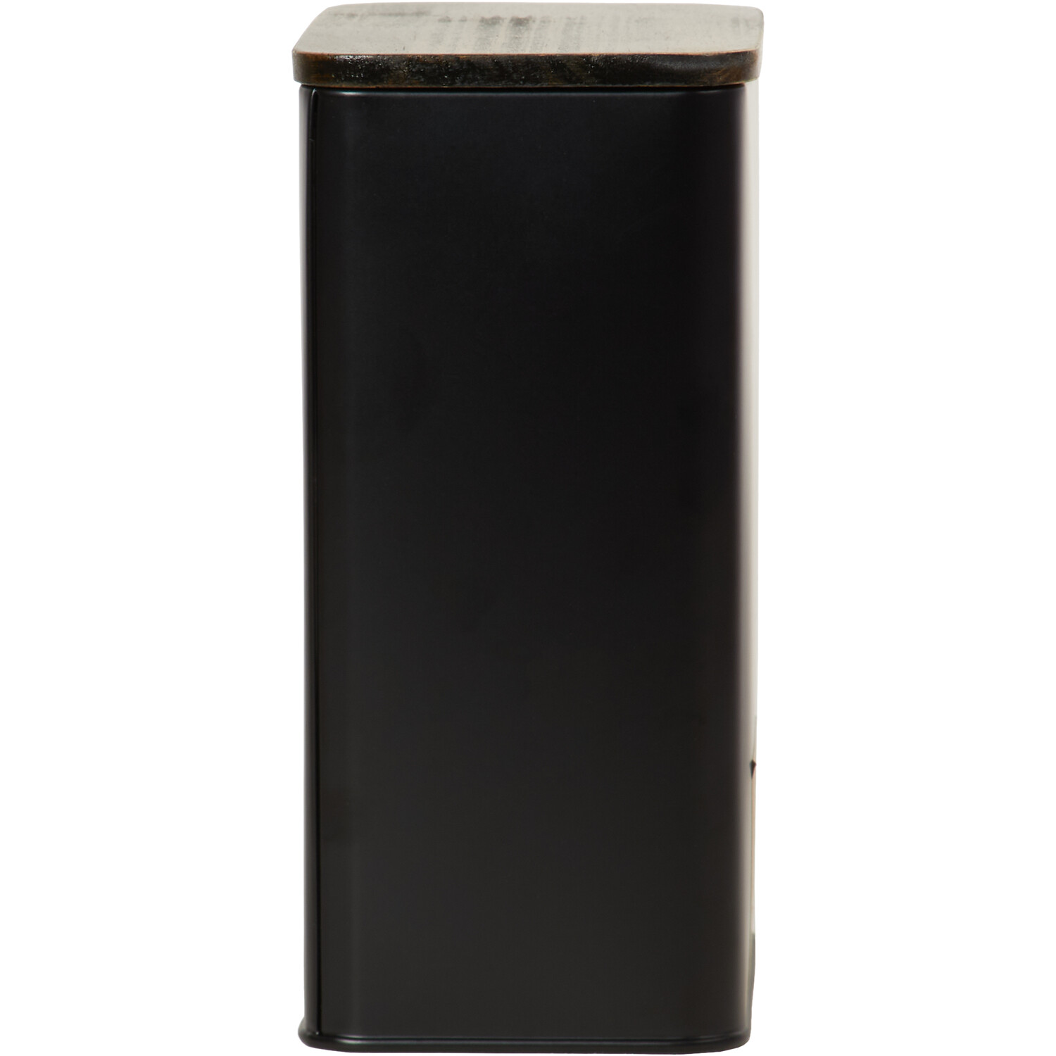 Malmo Rectangular Canister - Black / Tea Image 2