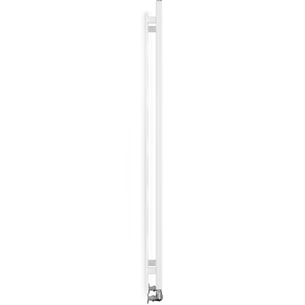 Terma Fiona 200BTU Soft Matt White Heated Towel Rail 1380 x 500mm Image 5