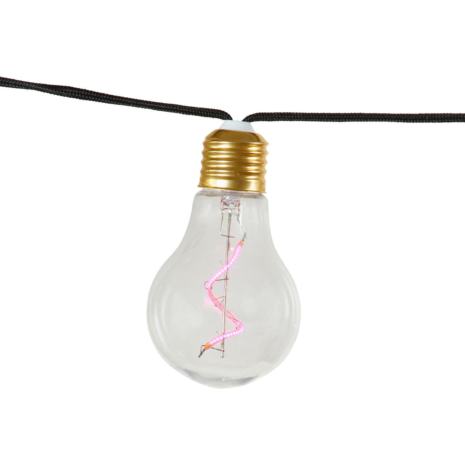 10 LED Neon Bulb String Light Image 5