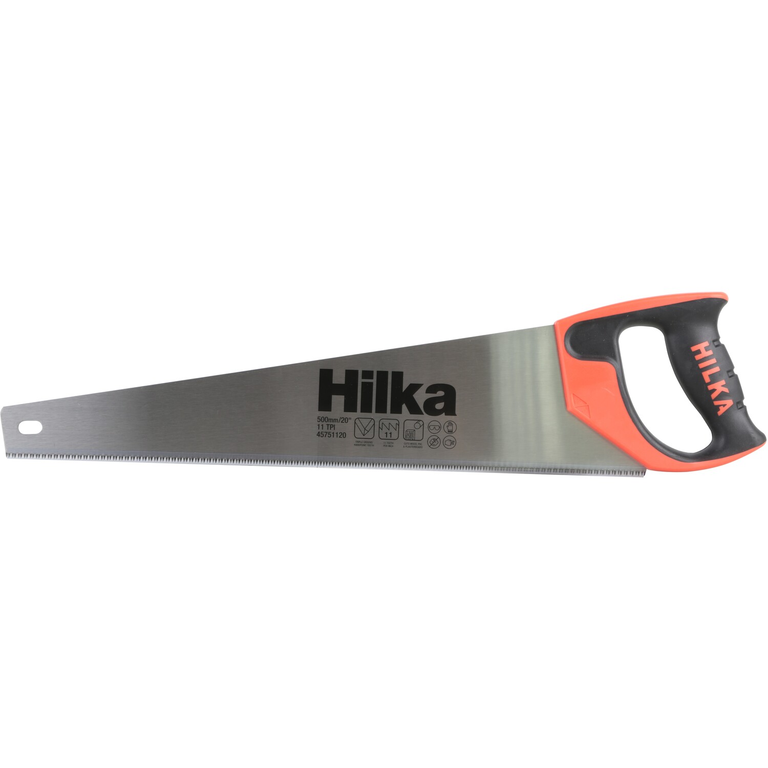 Hilka 11 TPI Handsaw Silver Image 2