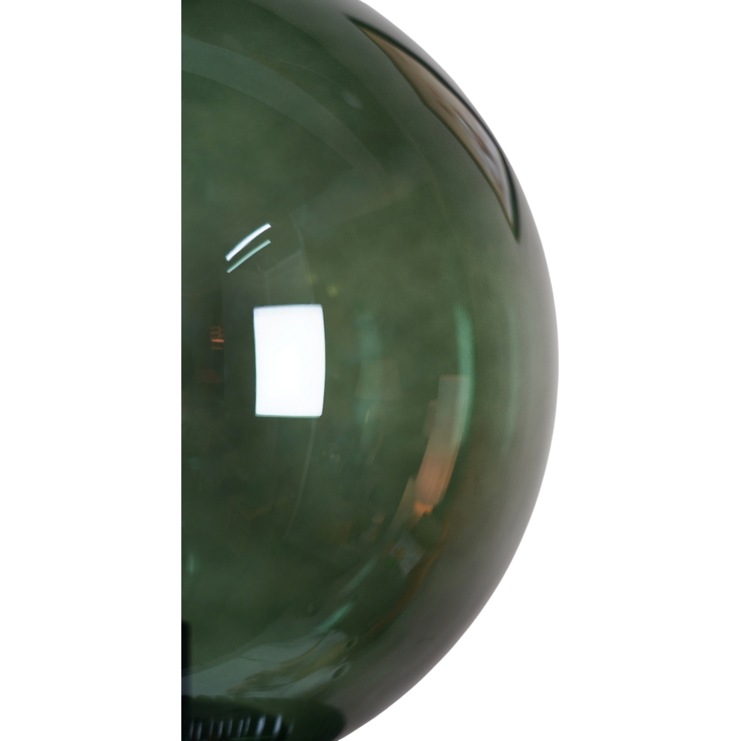 Callahan Glass Lamp Green Image 2