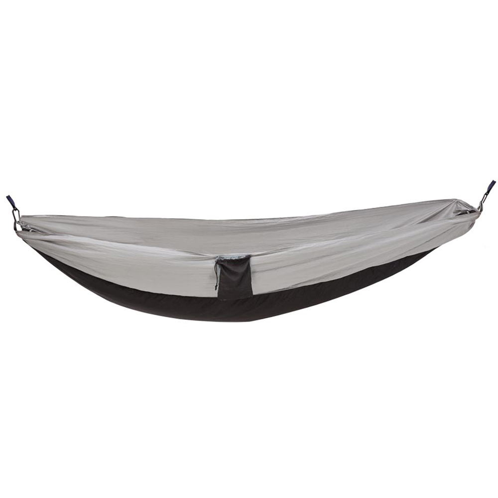Living and Home Black Nylon Portable Outdoor Hammock Image 2