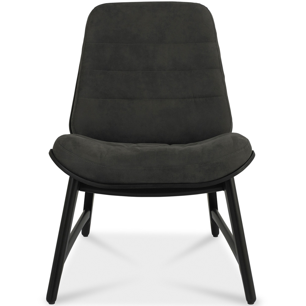 Bentley Designs Peppercorn Dark Grey Upholstered Chair Image 3