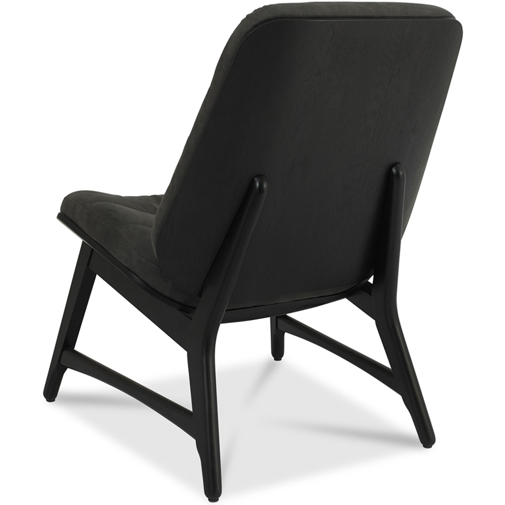 Bentley Designs Peppercorn Dark Grey Upholstered Chair Image 4